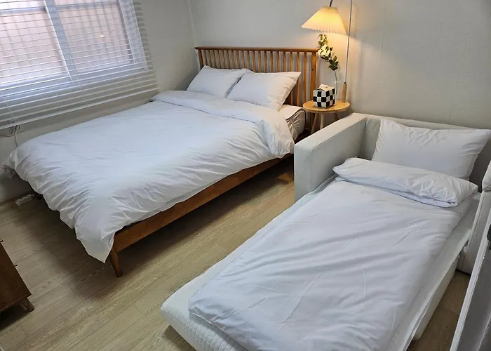 Near Ktx Station #5min Walk #up To 5 Guests Проживание в семье Пусан